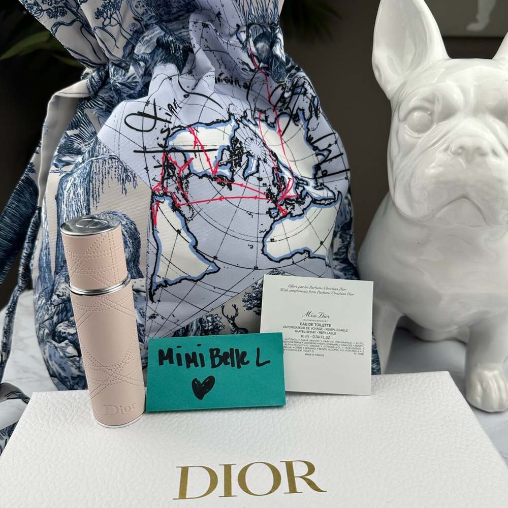 Dior Special Edition Drawstring Travel Bag